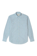 Green Stripe Oxford Western Shirt