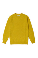 Yellow Brushed Shetland Crewneck