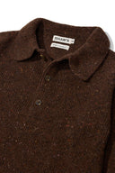 Brown Donegal Polo