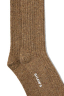 Brown Donegal Socks