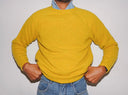 Yellow Brushed Shetland Crewneck