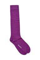 Purple Fine Wool Socks