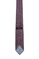 Pink/Blue Spot Silk Tie