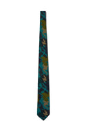Camo Check Wool Tie