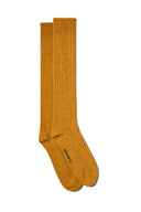 Mustard Donegal Socks
