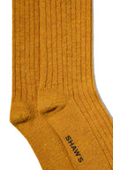 Mustard Donegal Socks